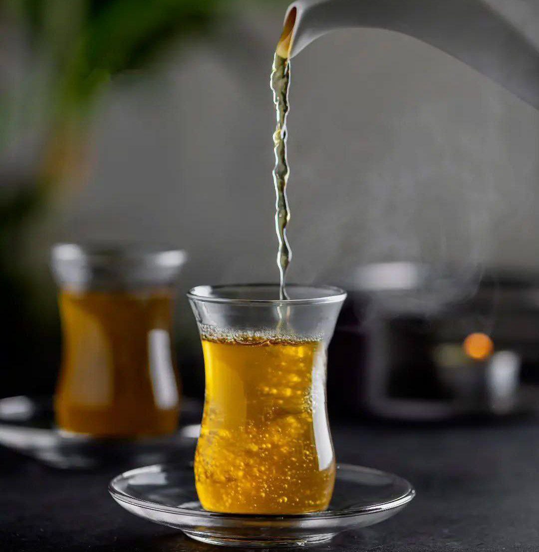 استکان نعلبکی ساده