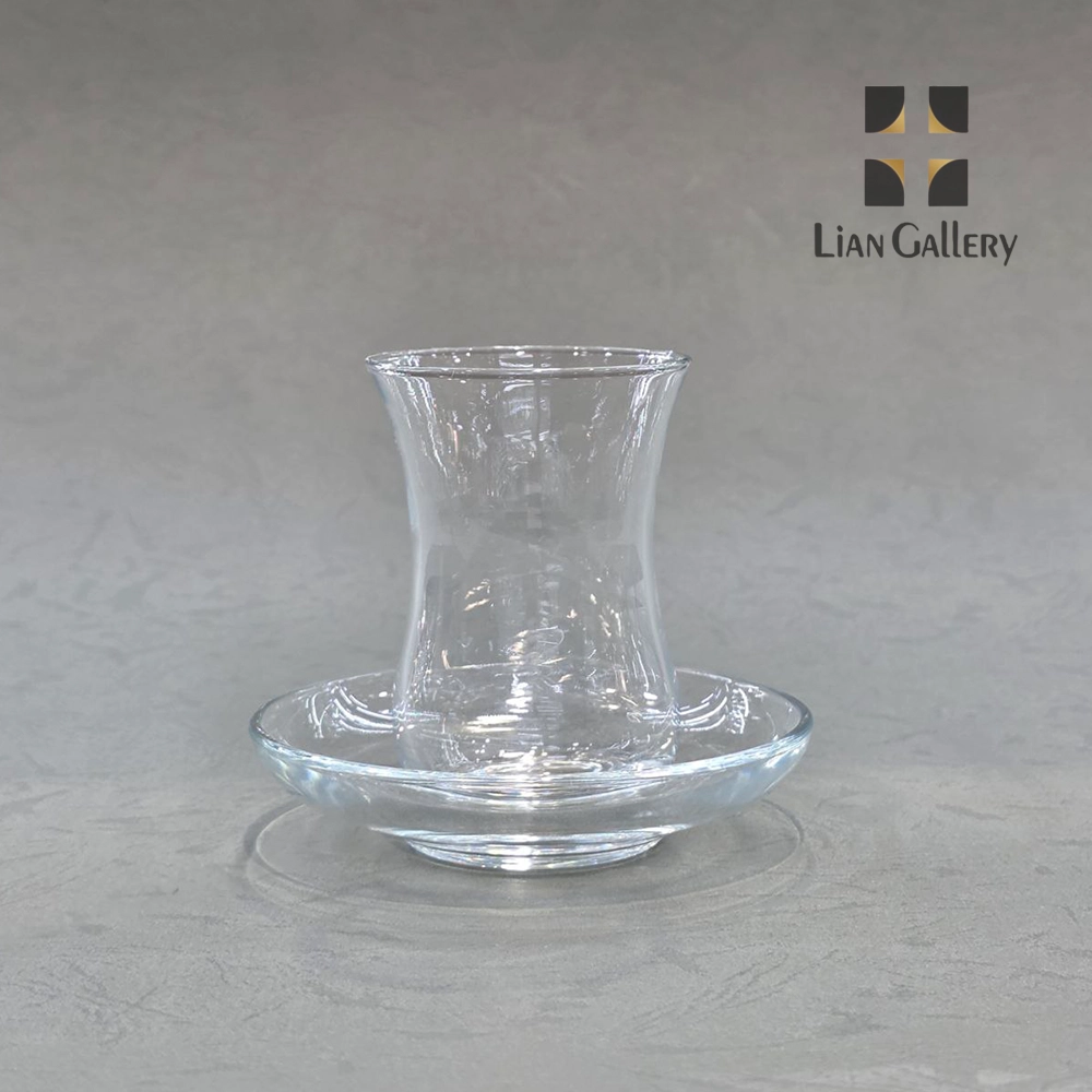 استکان نعلبکی ساده